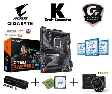 PC Bundle Intel 14700K (20x2,5GHz) + Gigabyte Z790 Gaming X