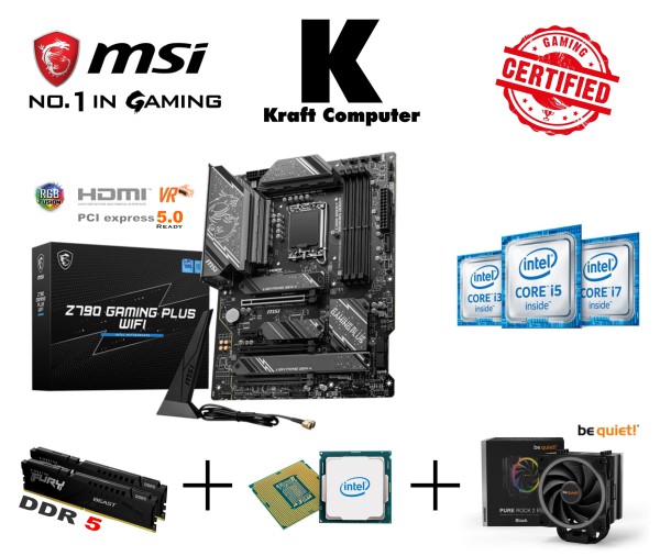 PC Bundle Intel 14600KF (14x4,0GHz) + MSI Z790 GAMING PLUS WiFi